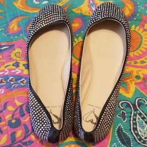 Iridescant Metallic Sequin Flats